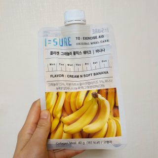 다미즐 [아이슈어] 맛있는 관리의 시작 그래놀라 풀믹스 쉐이크 4종 택 1/7일분/초콜릿, 고구마, 곡물, 바나나 — 5점을 준 리뷰어가 2021년 4월 올린 사용 사진