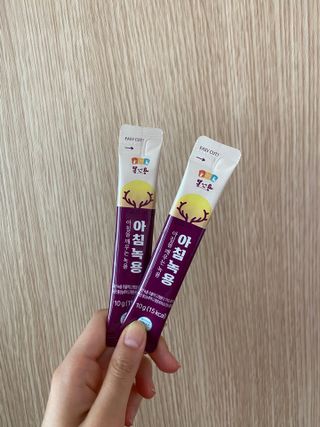 [몸엔용] 전국 이마트 런칭 신상, 아침을 깨우는 녹용 아침녹용 10g x 28포 — 5점을 준 리뷰어가 2021년 7월 올린 사용 사진