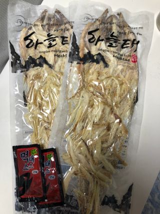 [오늘바스켓] 용대리 손질하늘태 130g — 5점을 준 리뷰어가 2021년 6월 올린 사용 사진