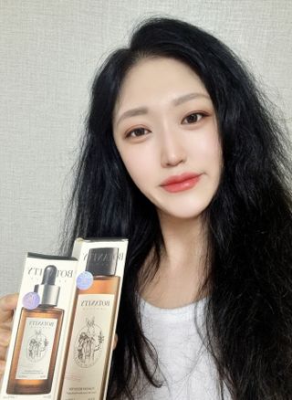 보타니티 [홍]조[진]정[결]케어 플라본 부스터 210ml / 플라본 세럼 50ml — 5점을 준 리뷰어가 2022년 7월 올린 사용 사진