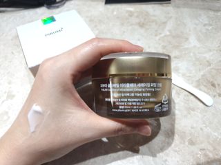 피부미 골드베릴 미라클페어 세레이징 퍼밍 크림 50ml — 5점을 준 리뷰어가 2021년 9월 올린 사용 사진