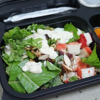 참살이도시락 작심삼일 샐러드도시락 3개 맛보기 새벽배송 또는 택배배송 — 4점을 준 리뷰어가 2021년 8월 올린 사용 사진