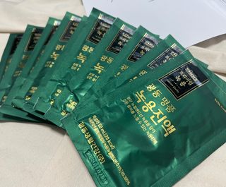 광동생활건강 광동 명품 녹용진액 50mL x 30포 — 5점을 준 리뷰어가 2023년 4월 올린 사용 사진