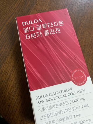 [덜다] 글루타치온 저분자 콜라겐 (20g x 15포) — 5점을 준 리뷰어가 2023년 8월 올린 사용 사진
