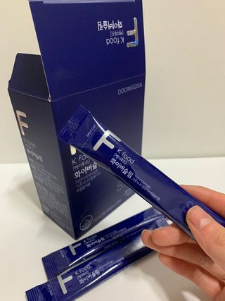 똥기사의 케이푸드 화이버슬림 — 5점을 준 리뷰어가 2020년 12월 올린 사용 사진