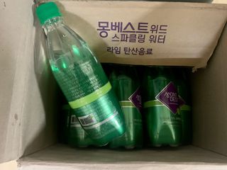 몽베스트 Montbest with Sparkling water Lime20병 — 5점을 준 리뷰어가 2022년 6월 올린 사용 사진
