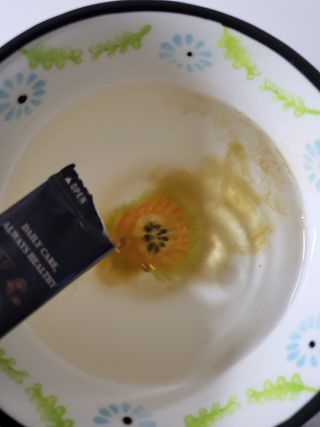프리마인 자체 기업부설 연구소에서 찾아낸 건강한 수면의 비밀.  슬립토 플러스 30포 — 5점을 준 리뷰어가 2022년 4월 올린 사용 사진