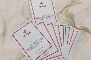 닥터마시멜로 마블러스 멀티 클리닉 마스크 — 4점을 준 리뷰어가 2021년 4월 올린 사용 사진