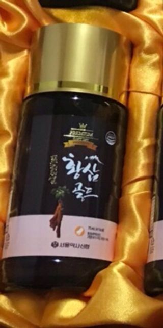 서울약사신협_프리미엄황삼골드_3.75g x 12환+75mgx12병 — 5점을 준 리뷰어가 2021년 2월 올린 사용 사진
