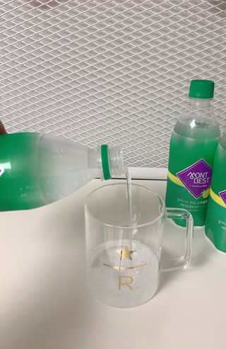 몽베스트 Montbest with Sparkling water Lemon OR Lime 20병(랜덤) — 5점을 준 리뷰어가 2021년 10월 올린 사용 사진