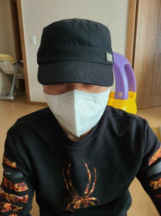 [푸름웰니스] KF94 비움 마스크 - 화이트 — 4점을 준 리뷰어가 2021년 3월 올린 사용 사진