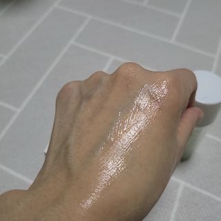 김정문알로에 큐어 큐어 알로에 리프레쉬 젤리 세럼, 큐어 알로에 하이드로 젤리 크림 — 5점을 준 리뷰어가 2021년 2월 올린 사용 사진