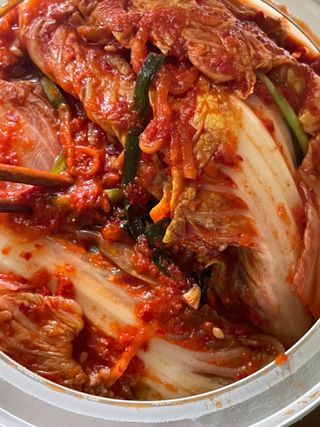 셰프애찬 알배기 겉절이 김치 1kg — 5점을 준 리뷰어가 2022년 11월 올린 사용 사진