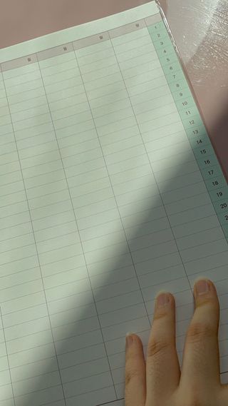 리훈 쉬운 오늘공부 스터디플래너+메모생활 30분 공부 떡메모지 — 4.5점을 준 리뷰어가 2022년 2월 올린 사용 사진
