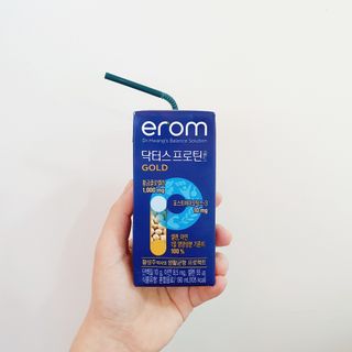 이롬 erom 닥터스 프로틴 골드 — 5점을 준 리뷰어가 2021년 4월 올린 사용 사진