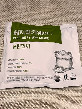 클린24시간  클린한끼 쉐이크 1세트 (5개) — 5점을 준 리뷰어가 2023년 1월 올린 사용 사진