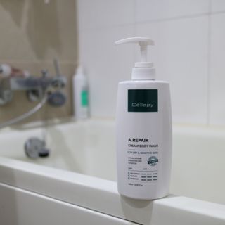 셀라피 에이리페어 크림 바디 워시 2세대 500ml — 5점을 준 리뷰어가 2021년 1월 올린 사용 사진