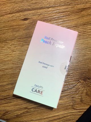 젤리핏 피치리페어 10ml 피치 컬러영양제 효과있는 손톱강화제 — 5점을 준 리뷰어가 2022년 7월 올린 사용 사진
