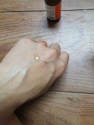 더마 사이언스 비타민 CCC 앰플 기미 브라이트닝 세럼 30ml — 4점을 준 리뷰어가 2021년 8월 올린 사용 사진