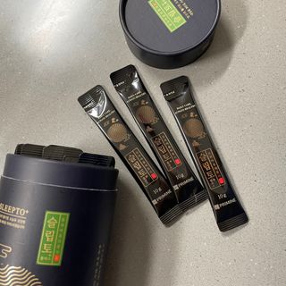 프리마인 자체 기업부설 연구소에서 찾아낸 건강한 수면의 비밀.  슬립토 플러스 30포 — 4.5점을 준 리뷰어가 2023년 1월 올린 사용 사진