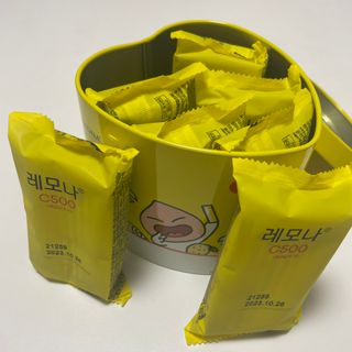 맛있는 비타민 습관 레모나 카카오프렌즈 에디션 — 5점을 준 리뷰어가 2021년 12월 올린 사용 사진