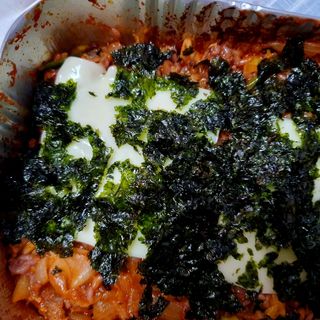 화끈한녀석들 새오똥400g 새우,오징어,똥집 볶음요리 소스,밀떡, 참기름 포함 — 5점을 준 리뷰어가 2022년 11월 올린 사용 사진