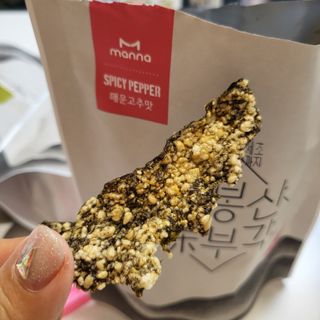 오봉산꽃부각 [만나식품] 오봉산 꽃부각 3가지 맛(오리지널, 새우맛, 매운고추맛) — 5점을 준 리뷰어가 2023년 1월 올린 사용 사진