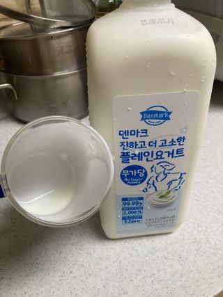 프리_[덴마크] 진하고 더 고소한 플레인 요거트 1.8L — 5점을 준 리뷰어가 2025년 7월 올린 사용 사진
