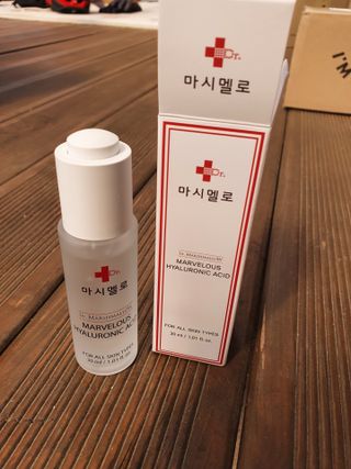 닥터마시멜로 닥터 마시멜로 마블러스 히알루론산 앰플 — 5점을 준 리뷰어가 2021년 3월 올린 사용 사진