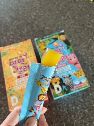 다나음 셀렌에 빠진 아연면역젤리 열대과일맛+사과맛 — 5점을 준 리뷰어가 2023년 6월 올린 사용 사진