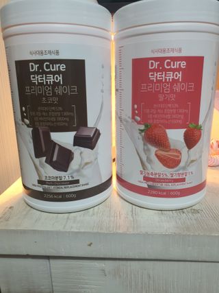 뉴트리션팩토리 닥터큐어 프리미엄쉐이크 다이어트쉐이크 — 5점을 준 리뷰어가 2021년 9월 올린 사용 사진