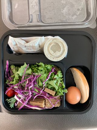 참살이도시락 작심삼일 샐러드도시락 3개 맛보기 새벽배송 또는 택배배송 — 5점을 준 리뷰어가 2021년 9월 올린 사용 사진