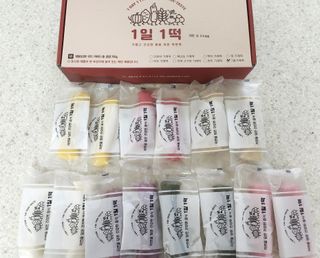 [푸디푸디] 1일1떡!  가래떡 낱개포장 아침식사 식사대용! 7종 세트 혼합 (1BOX=14개입) — 5점을 준 리뷰어가 2022년 4월 올린 사용 사진
