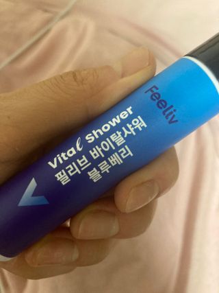 필리브 바이탈 샤워 3종 — 5점을 준 리뷰어가 2021년 5월 올린 사용 사진