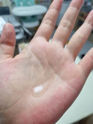 나나스킨 캐모마일아쿠아수딩토너 — 5점을 준 리뷰어가 2021년 5월 올린 사용 사진