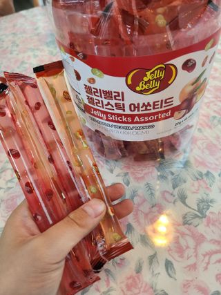 젤리벨리 젤리스틱 어쏘티드 900g — 5점을 준 리뷰어가 2022년 10월 올린 사용 사진