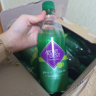 몽베스트 Montbest with Sparkling water Lime20병 — 5점을 준 리뷰어가 2021년 10월 올린 사용 사진