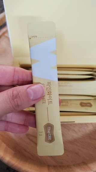 디오르 파인화이트 — 5점을 준 리뷰어가 2022년 1월 올린 사용 사진