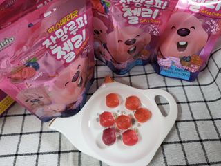[팔도] 잔망루피젤리 믹스베리맛 42g 8개 — 5점을 준 리뷰어가 2022년 3월 올린 사용 사진