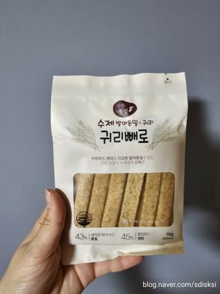 밸런스 다이어트랩 밸다랩 발아통밀 수제간식 살빼로 70g X 5봉 — 5점을 준 리뷰어가 2023년 4월 올린 사용 사진