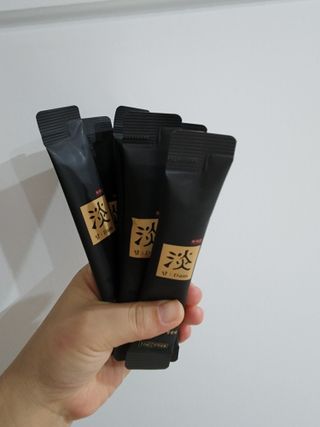 담소은 자극없는 무알콜 휴대용 한방가글 스틱 가글담 — 5점을 준 리뷰어가 2022년 10월 올린 사용 사진