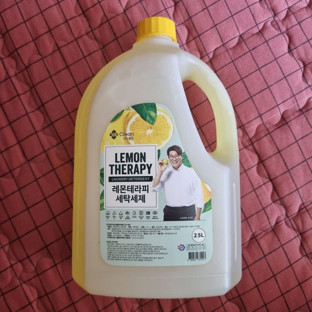지오클린 레몬테라피 액체세제 2.5L 4개 리뷰 사진
