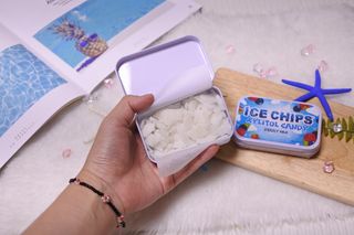 [아이스칩스] 무설탕 비건 자일리톨 캔디 7종 2개기준 — 5점을 준 리뷰어가 2021년 8월 올린 사용 사진