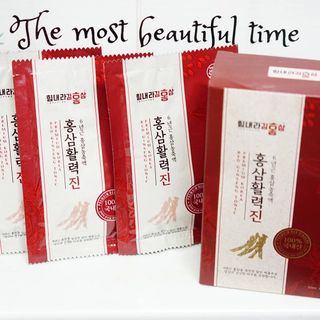 힘내라김홍삼 홍삼활력진 50ml x 5포 — 3.5점을 준 리뷰어가 2021년 4월 올린 사용 사진
