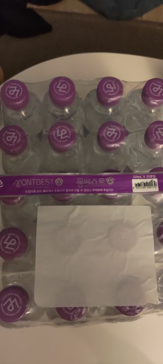 몽베스트 [MONTBEST] 330mL 20병 — 5점을 준 리뷰어가 2021년 10월 올린 사용 사진