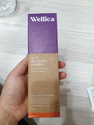 웰리카_V CARE 웰리카 락토 리프레싱 이너클렌저 — 5점을 준 리뷰어가 2021년 1월 올린 사용 사진