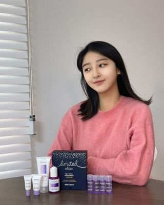 바노바기 코스메틱 바노바기 밀크 씨슬 스킨 리페어링 스타터 키트 — 5점을 준 리뷰어가 2024년 1월 올린 사용 사진