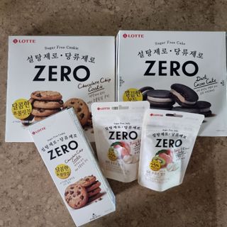 ZERO (초콜릿 칩 쿠키, 카카오 케이크, 후르츠 젤리, 아이스 콜라, 아이스 초코바) — 5점을 준 리뷰어가 2022년 6월 올린 사용 사진