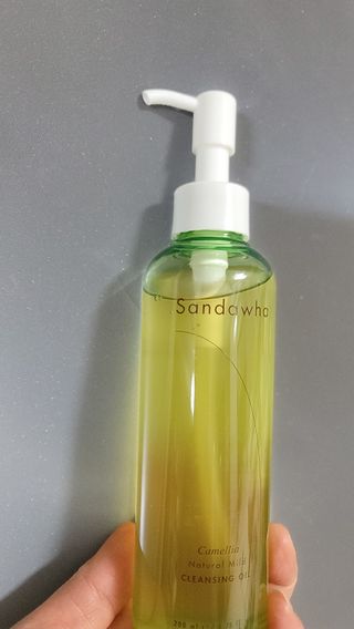 스킨큐어 산다화 순한 클렌징 동백 오일 200ml — 4.5점을 준 리뷰어가 2023년 3월 올린 사용 사진