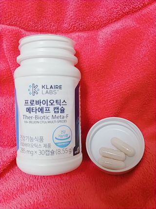 [Dr.PNT] 닥터피엔티 클레어랩스 프로바이오틱스 메타에프 [1개월분] — 5점을 준 리뷰어가 2022년 12월 올린 사용 사진
